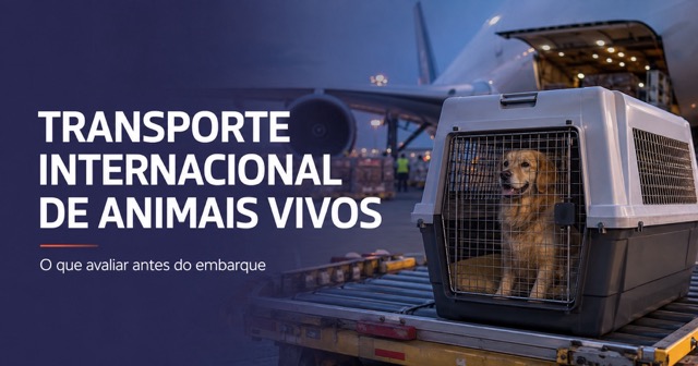 como transportar animal para o exterior